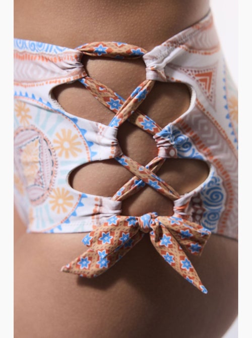 Della high fashion parte de baixo de biquíni de cintura subida penti - Kiabi Della high fashion parte de baixo de biquíni de cintura subida penti - Kiabi