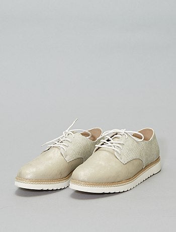 Derbies com aspeto entrançado - Kiabi