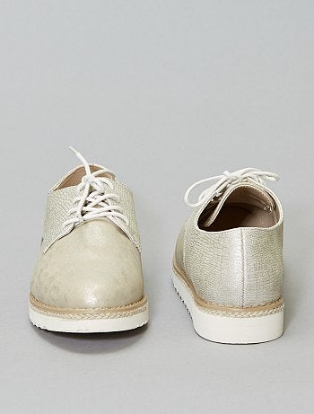 Derbies com aspeto entrançado - Kiabi