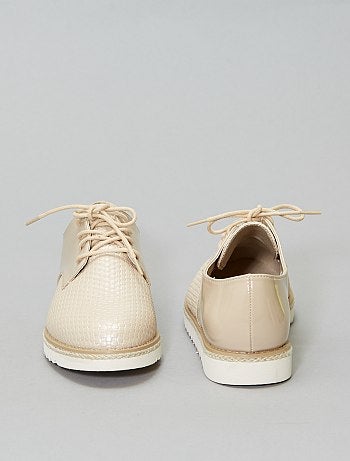 Derbies com aspeto entrançado - Kiabi