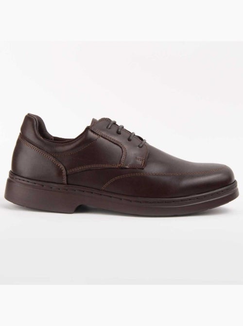 Derby E Richelieu Couro Natural Purapiel - Kiabi