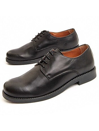 Derby E Richelieu Couro Natural Purapiel