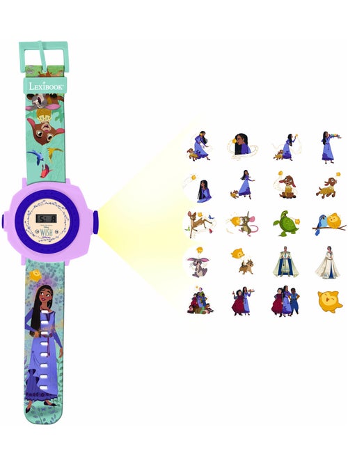 Deseja um relógio de projeção digital com 20 imagens para projetar - Kiabi