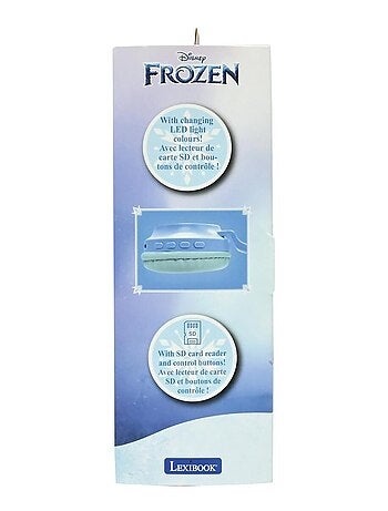 Design 3d frozen auscultadores dobráveis bluetooth® e com fios com limitação segura do volume