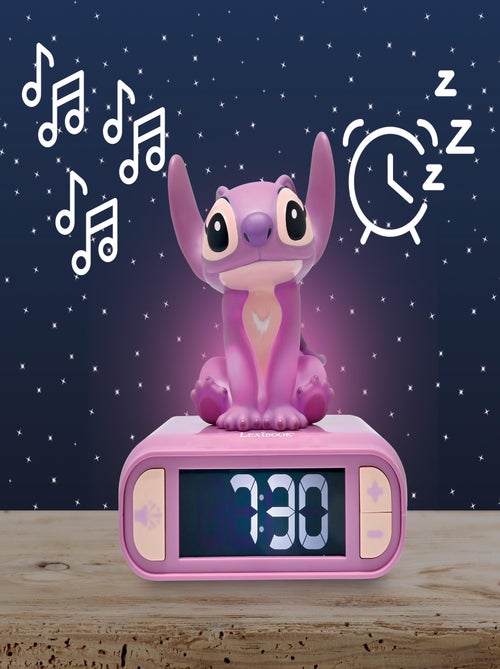 Despertador com luz nocturna de anjo e sons - Kiabi Despertador com luz nocturna de anjo e sons - Kiabi
