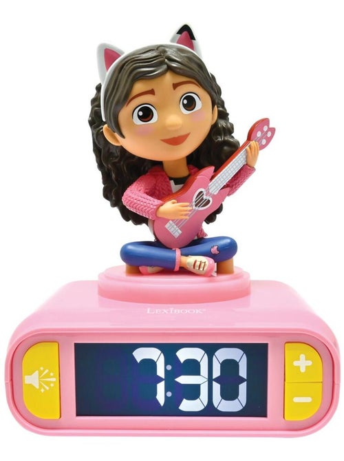 Despertador com luz nocturna e sons gabby's dollhouse - Kiabi