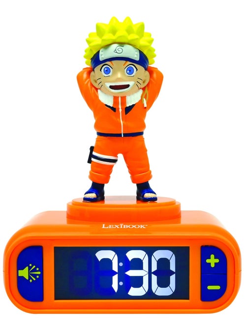 Despertador com luz nocturna naruto e sons - Kiabi