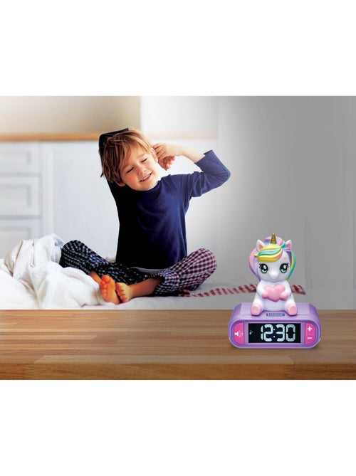Despertador digital unicórnio com estatueta 3d e efeitos sonoros - Kiabi Despertador digital unicórnio com estatueta 3d e efeitos sonoros - Kiabi