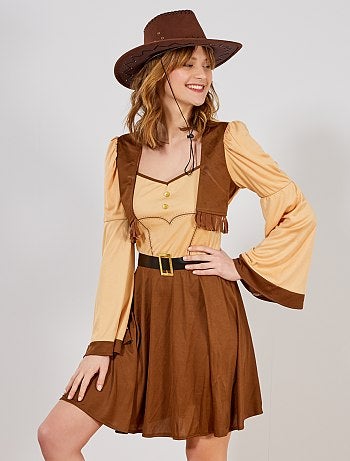 Disfarce cowgirl mulher - Kiabi