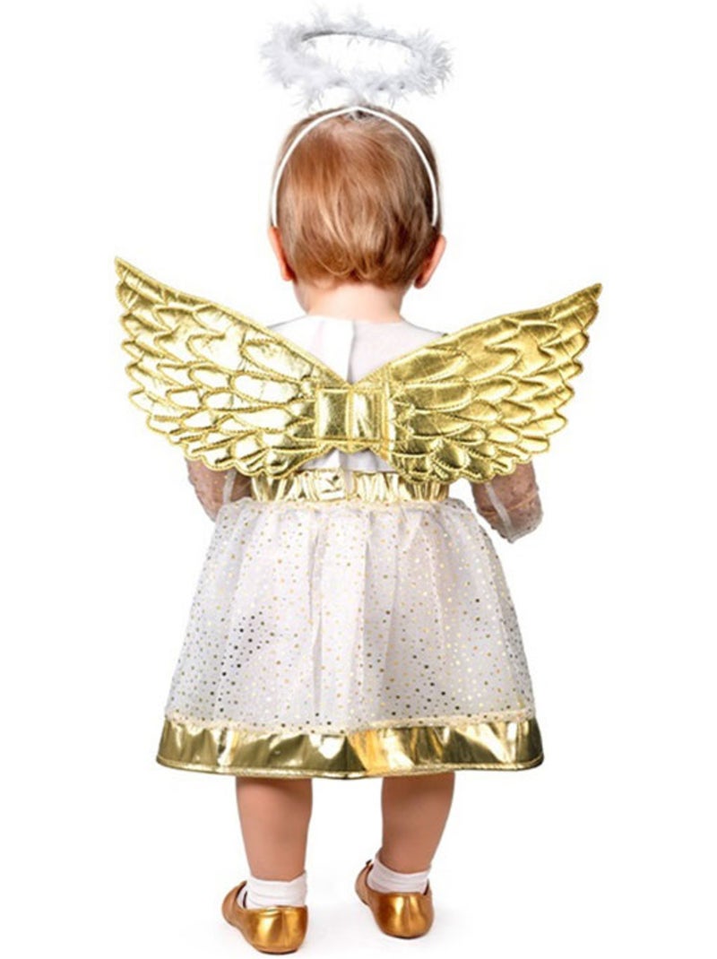 Disfarce de anjo com bandolete e asas para bebé Multicolorido - Kiabi