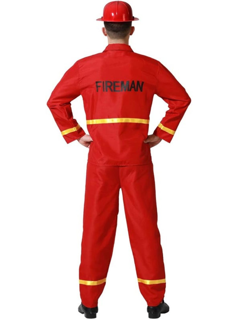 Disfarce de bombeiro para homem Multicolorido - Kiabi