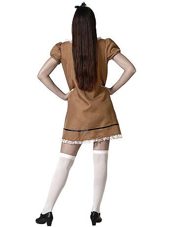 Disfarce de boneca megan para mulher