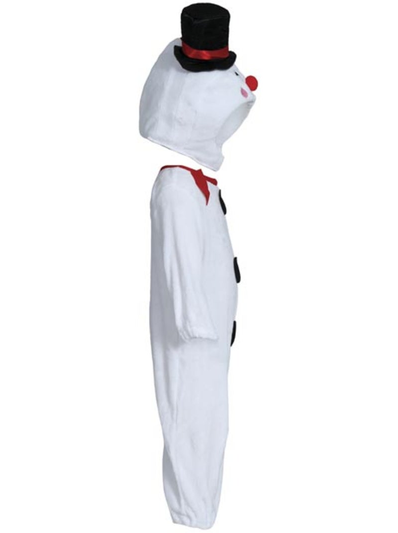 Disfarce de boneco de neve com capuz e chapéu para bebé Multicolorido - Kiabi