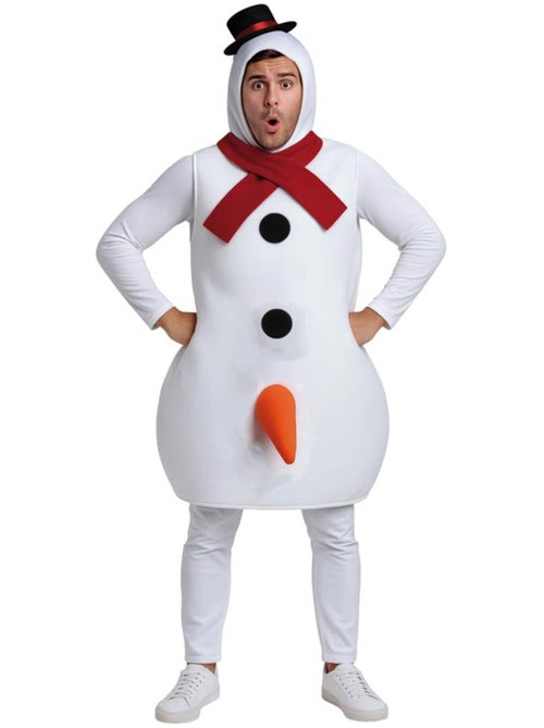 Disfarce de boneco de neve divertido para homem - Kiabi