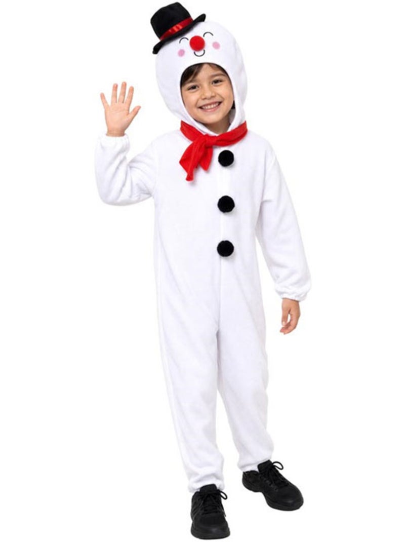 Disfarce de boneco de neve Multicolorido - Kiabi
