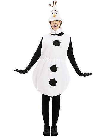 Disfarce de boneco de neve para homem