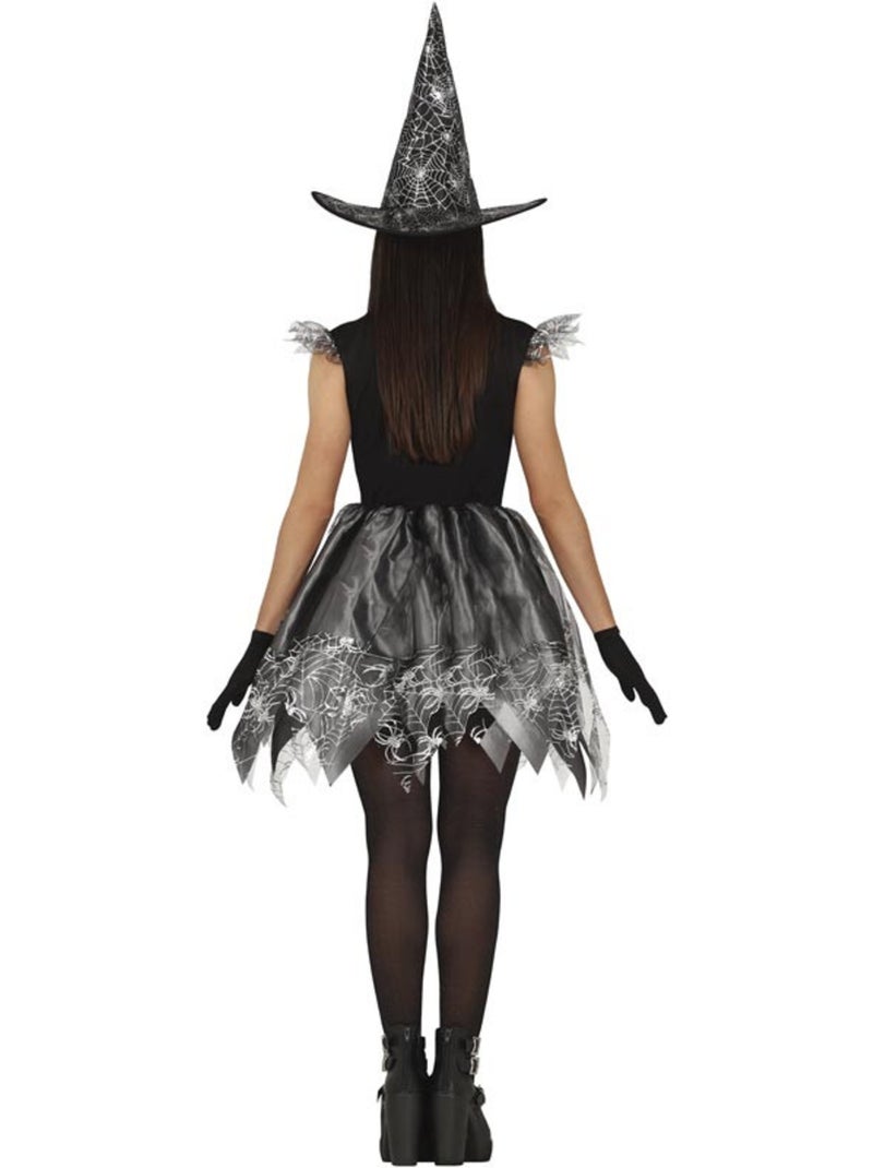 Disfarce de bruxa spiderweb para adolescente Multicolorido - Kiabi