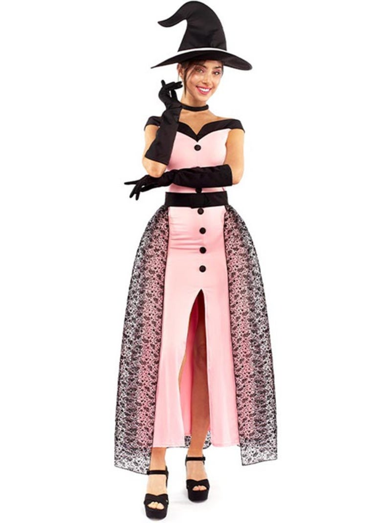 Disfarce de bruxa vintage para mulher Multicolorido - Kiabi