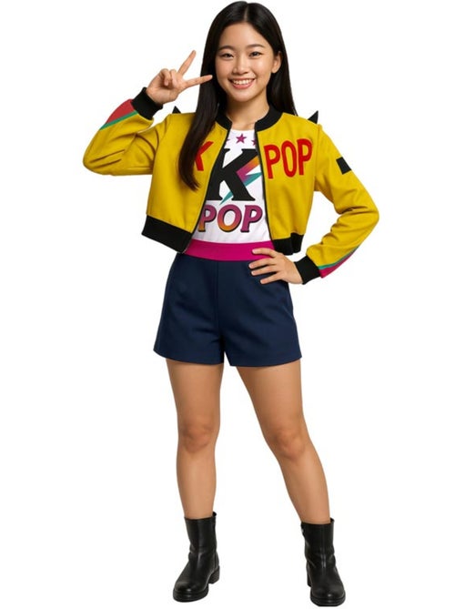 Disfarce de cantor k-pop star para adolescente - Kiabi