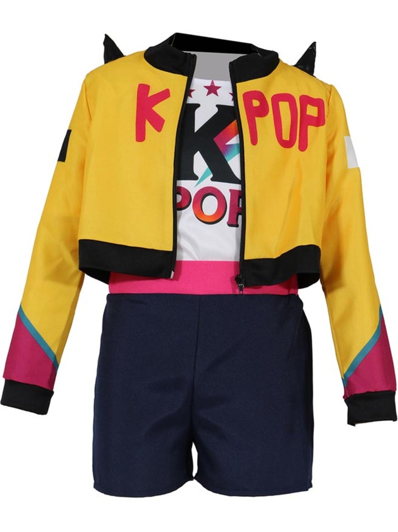 Disfarce de cantor k-pop star para adolescente Multicolorido - Kiabi