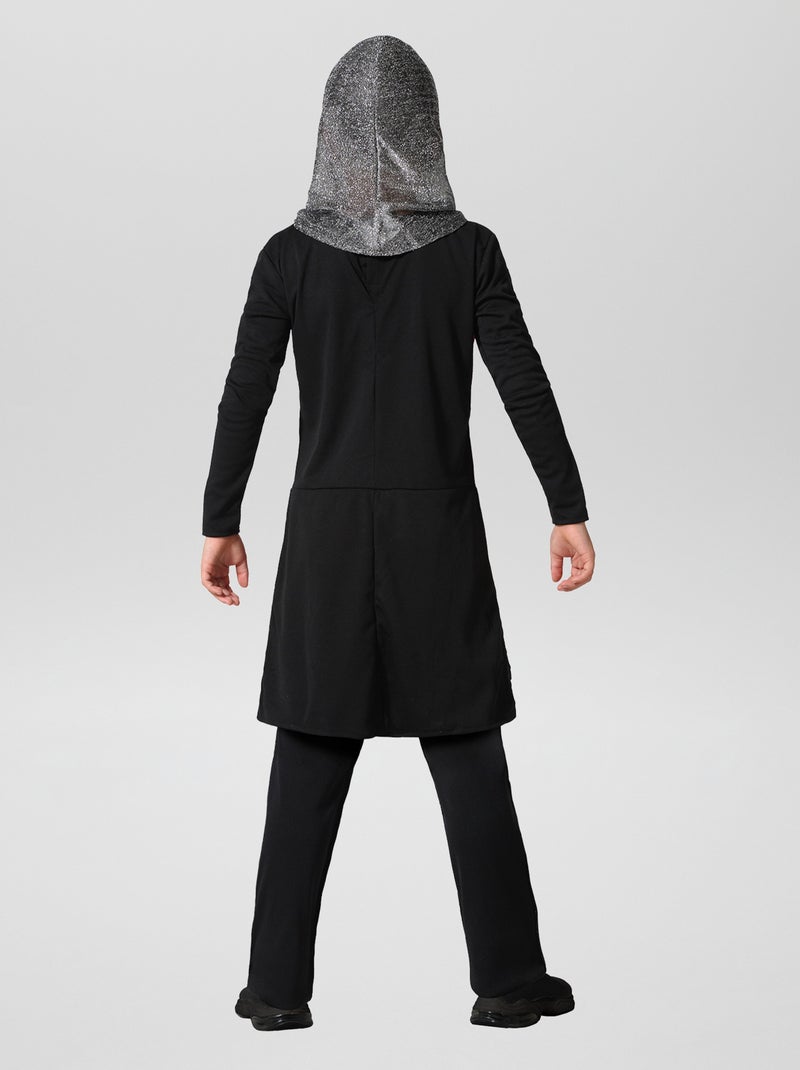 Disfarce de 'Cavaleiro medieval'  -  2 peças PRETO - Kiabi