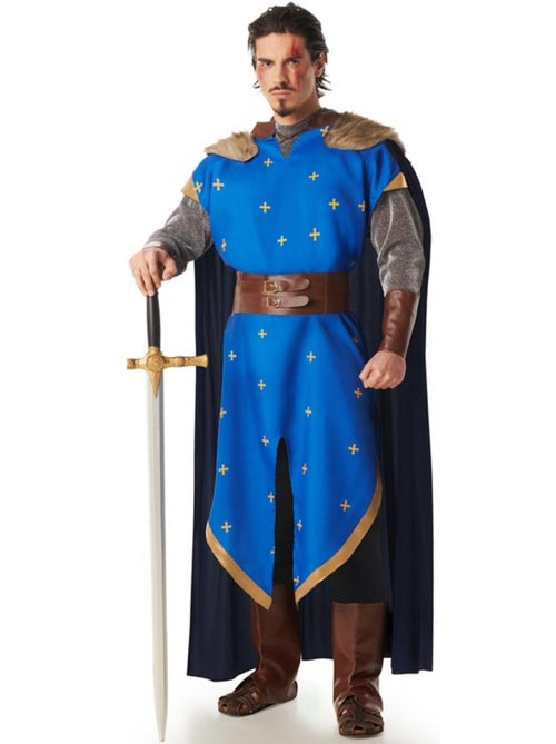 Disfarce de cavaleiro medieval para homem - Kiabi