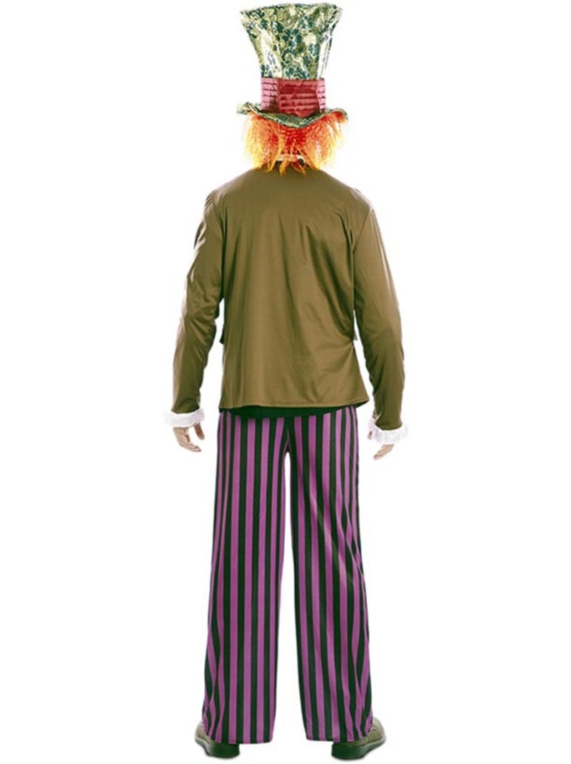 Disfarce de chapeleiro louco para homem Multicolorido - Kiabi