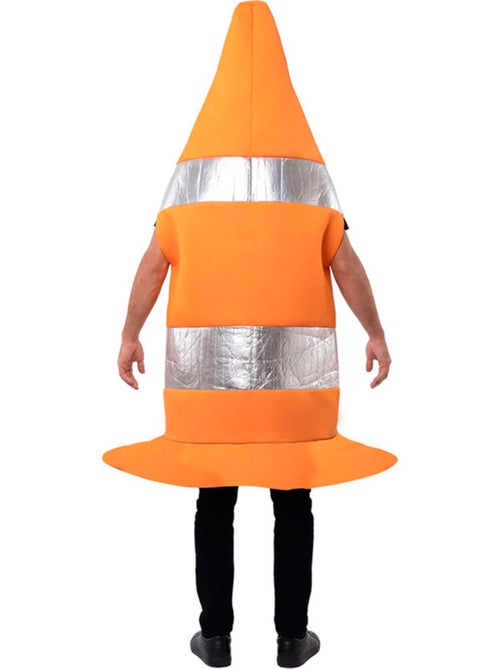 Disfarce de cone de trânsito para adultos - Kiabi
