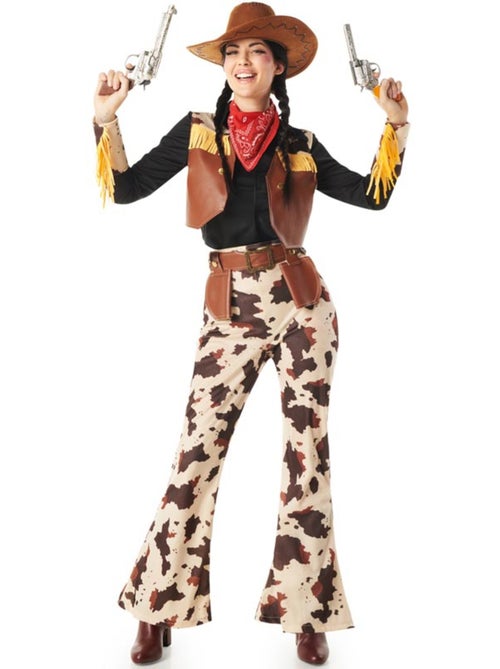 Disfarce de cowgirl para mulher - Kiabi Disfarce de cowgirl para mulher - Kiabi