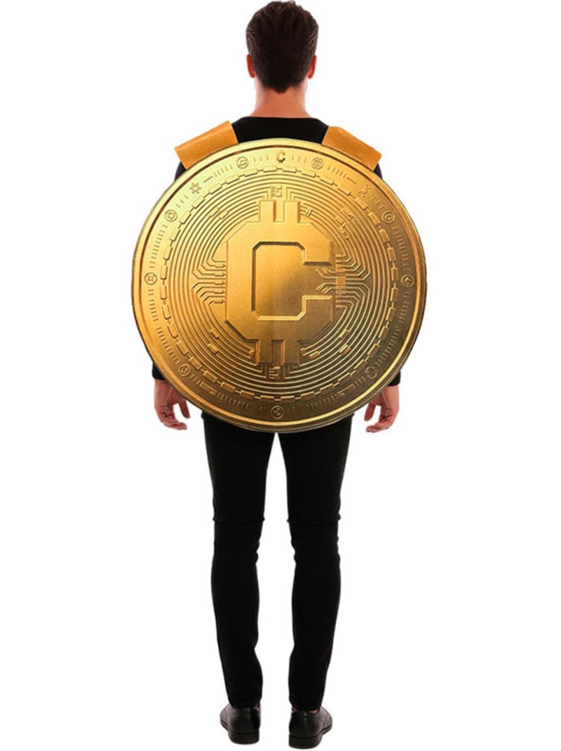 Disfarce de criptomoeda para adultos Multicolorido - Kiabi