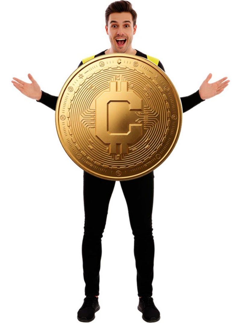 Disfarce de criptomoeda para adultos Multicolorido - Kiabi