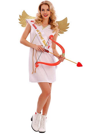 Disfarce de cupido para mulher