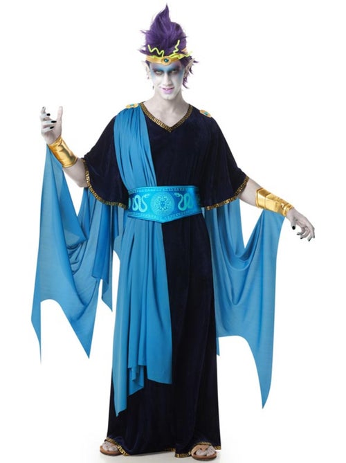 Disfarce de deus grego hades com capa para homem - Kiabi