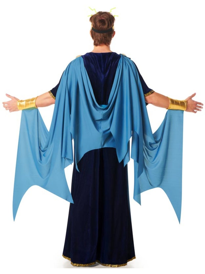Disfarce de deus grego hades com capa para homem Multicolorido - Kiabi