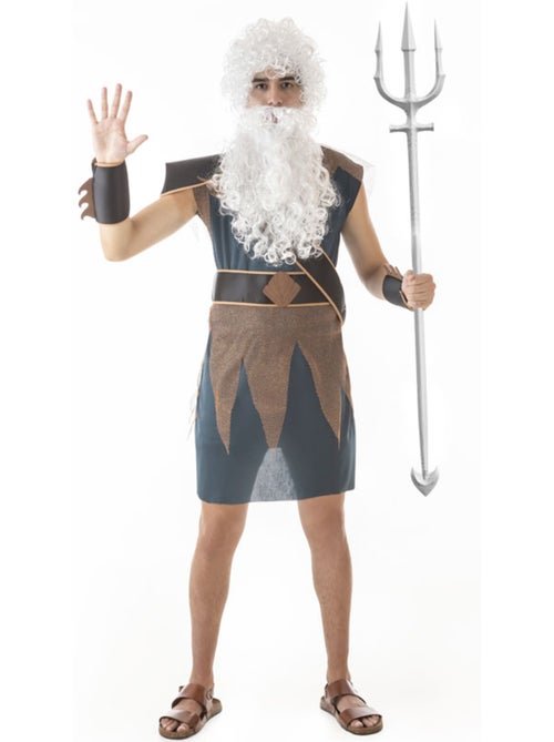 Disfarce de deus poseidon ou neptuno para homem - Kiabi