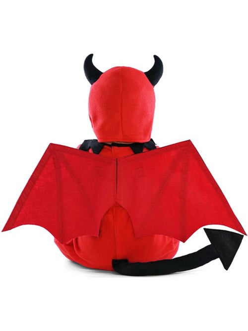 Disfarce de diabinho com asas para bebé - Kiabi