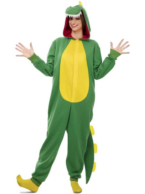 Disfarce de dinossauro kigurumi para adulto - Kiabi