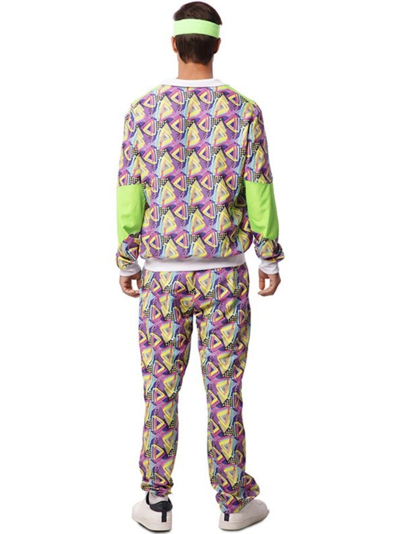 Disfarce de fato de treino dos anos 90 estampado para homem Multicolorido - Kiabi
