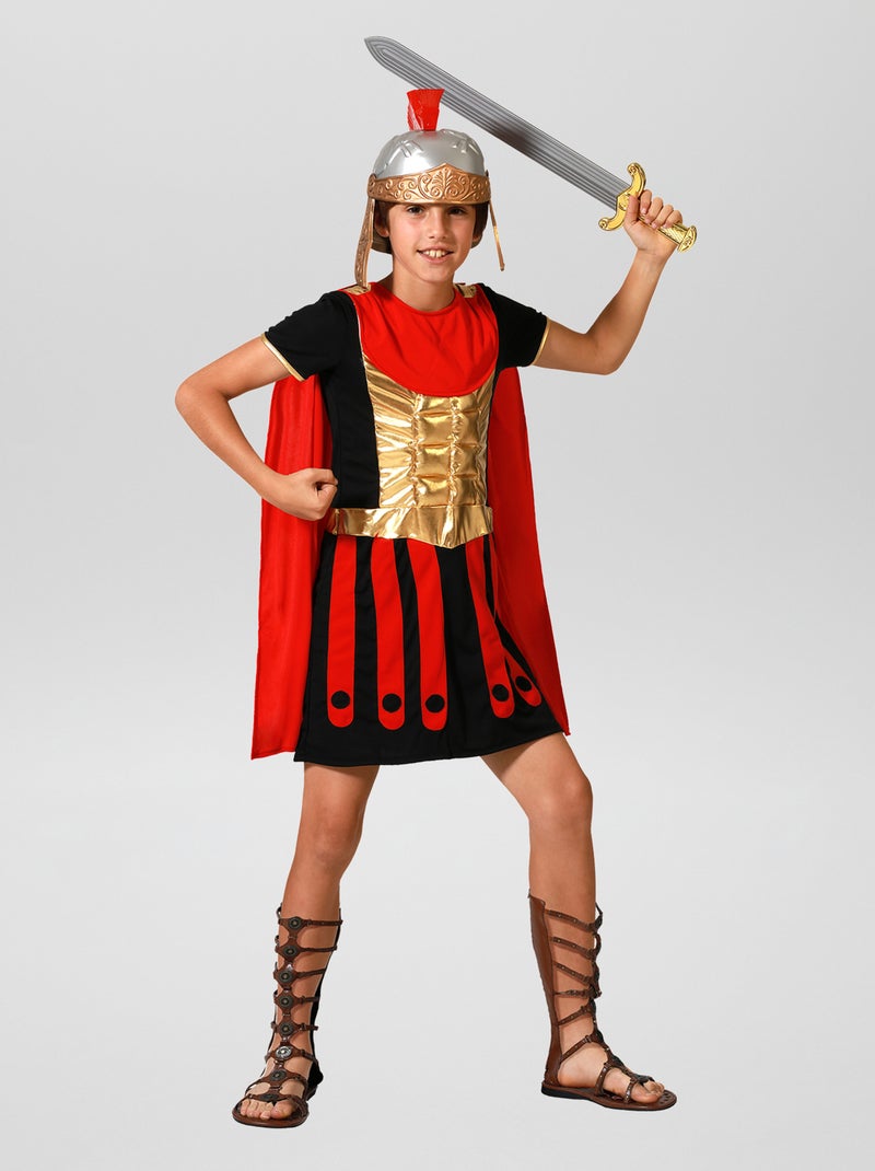 Disfarce de 'Gladiador'  -  2 peças PRETO - Kiabi