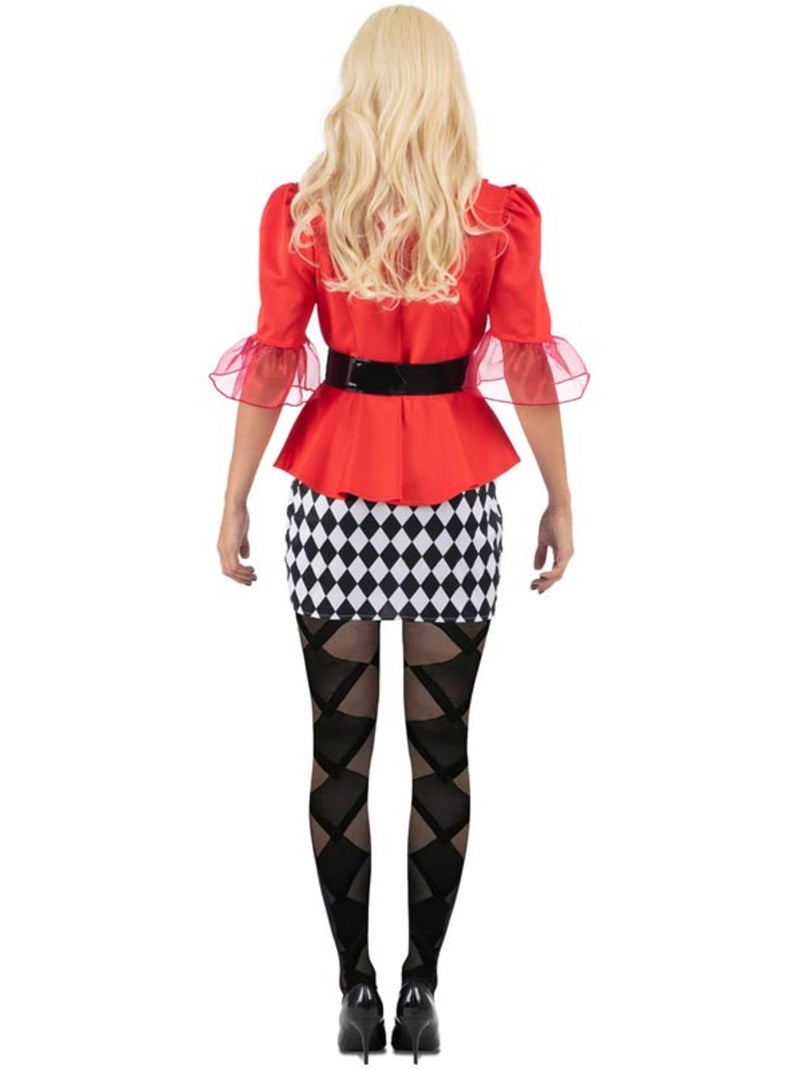 Disfarce de harley quinn com casaco para mulher Multicolorido - Kiabi