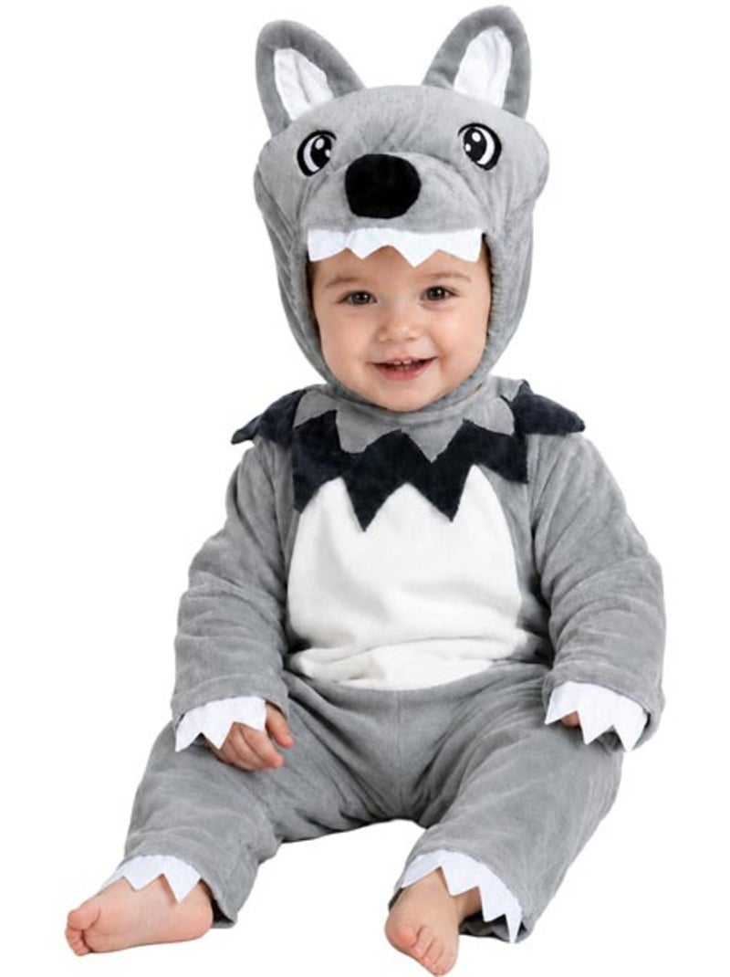 Disfarce de lobo para bebé Multicolorido - Kiabi