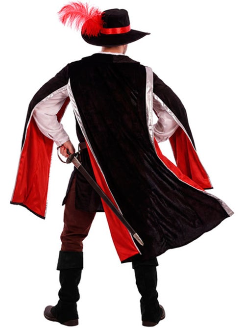 Disfarce de mosqueteiro elegante para homem - Kiabi