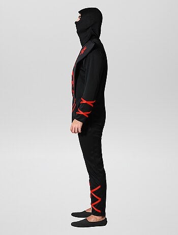 Disfarce de ninja - 3 peças