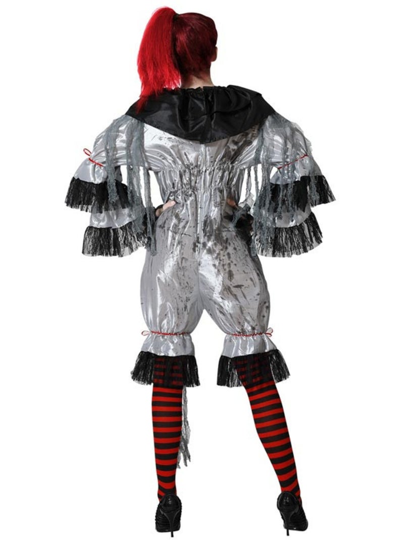 Disfarce de palhaça it pennywise para mulher Multicolorido - Kiabi