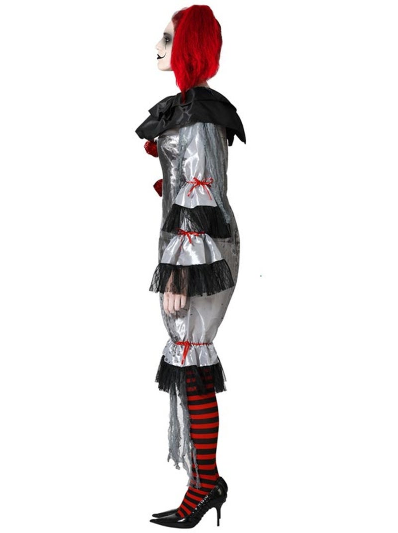 Disfarce de palhaça it pennywise para mulher Multicolorido - Kiabi