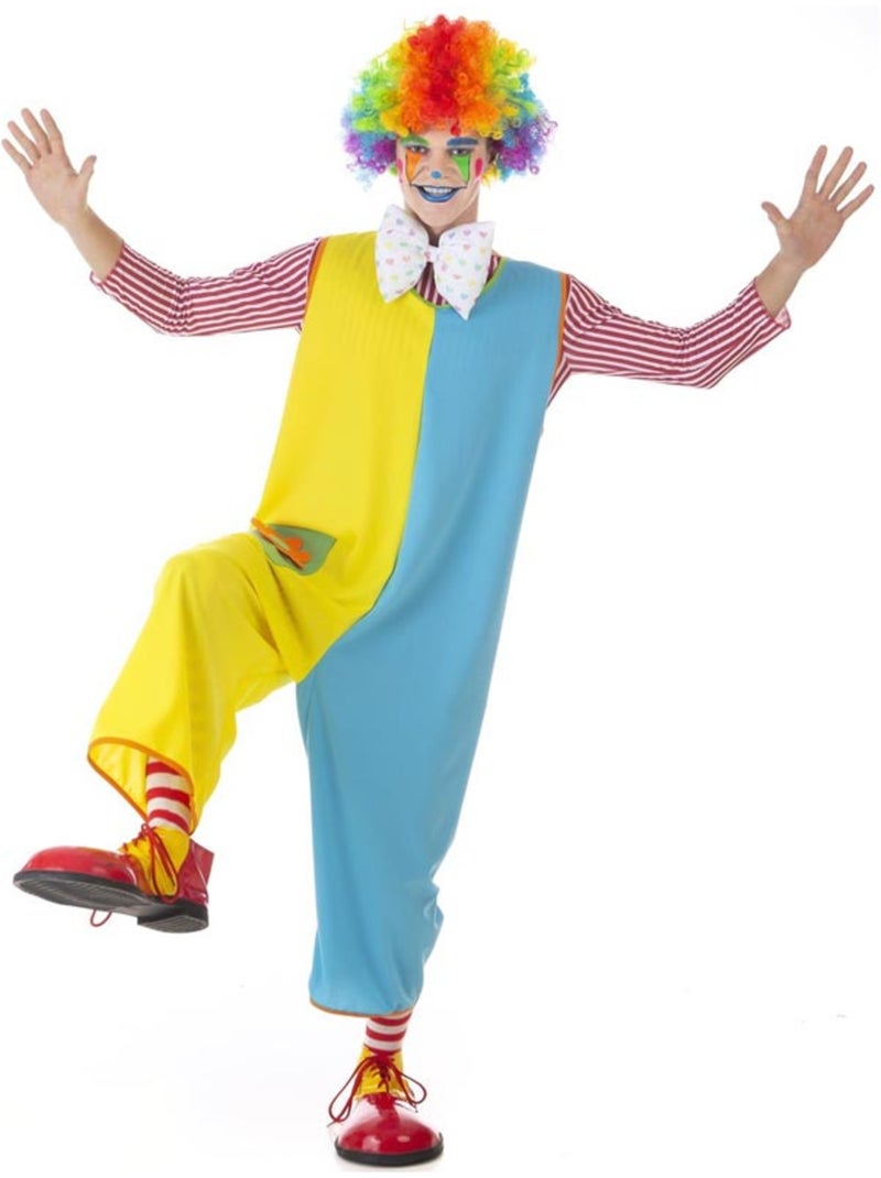 Disfarce de palhaço de circo para homem Multicolorido - Kiabi