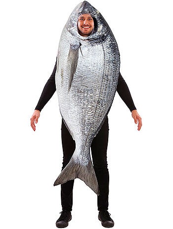 Disfarce de peixe para adultos