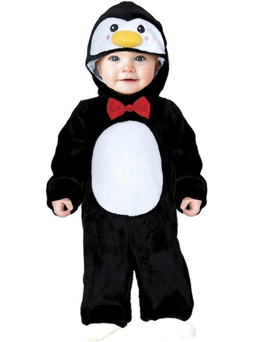 Disfarce de pinguim com capuz para bebé - Kiabi Disfarce de pinguim com capuz para bebé - Kiabi