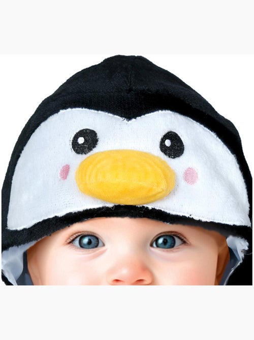 Disfarce de pinguim com capuz para bebé - Kiabi Disfarce de pinguim com capuz para bebé - Kiabi