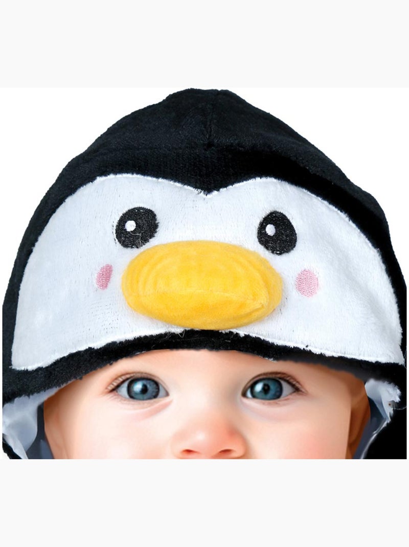 Disfarce de pinguim com capuz para bebé Multicolorido - Kiabi